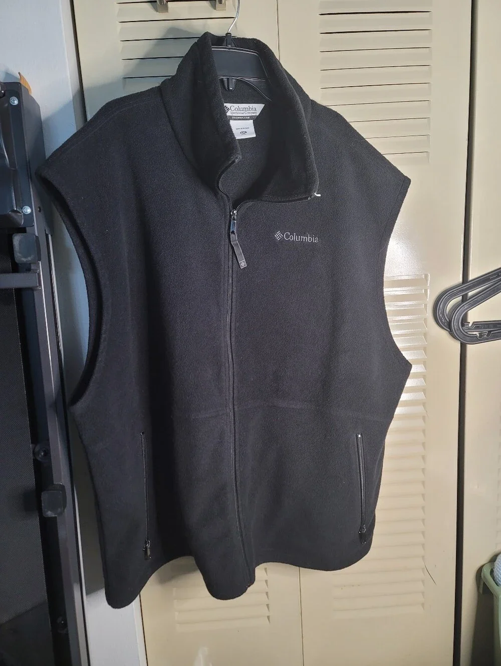 Columbia Mens Steens Mountain Jacket Vest Size XXL Big & Tall Fleece Active